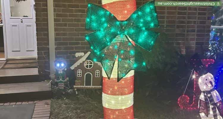 Christmas Light display at  Glenard Drive, Eaglemont