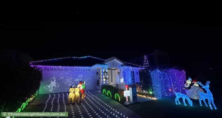 Christmas Light display at 9 Boolong Street, Tingalpa