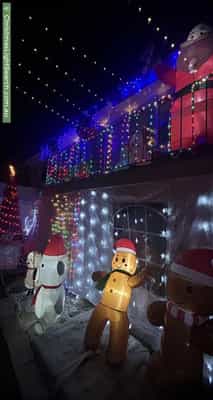Christmas Light display at 8 Ranch Street, Tingalpa