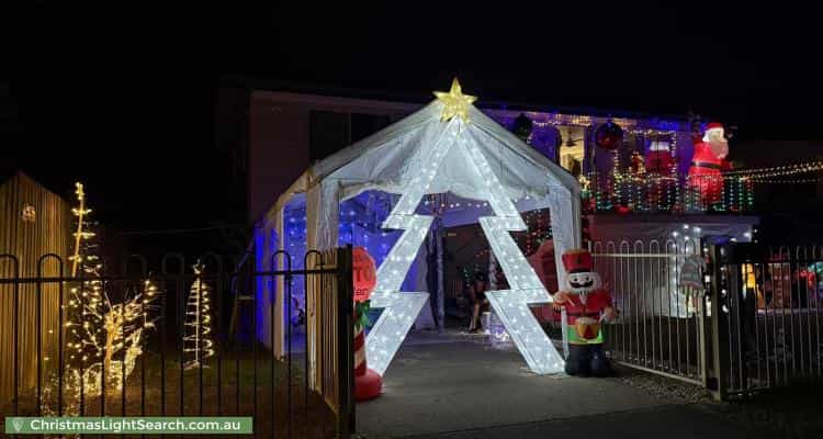 Christmas Light display at 8 Ranch Street, Tingalpa