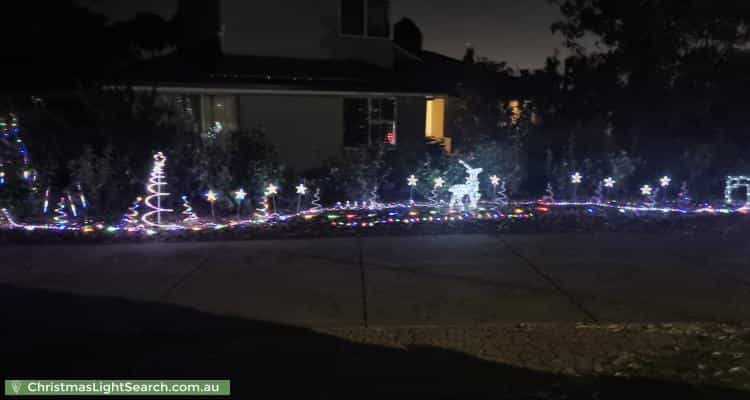 Christmas Light display at  Olsen Court, Trott Park