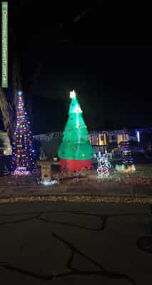 Christmas Light display at  Olsen Court, Trott Park