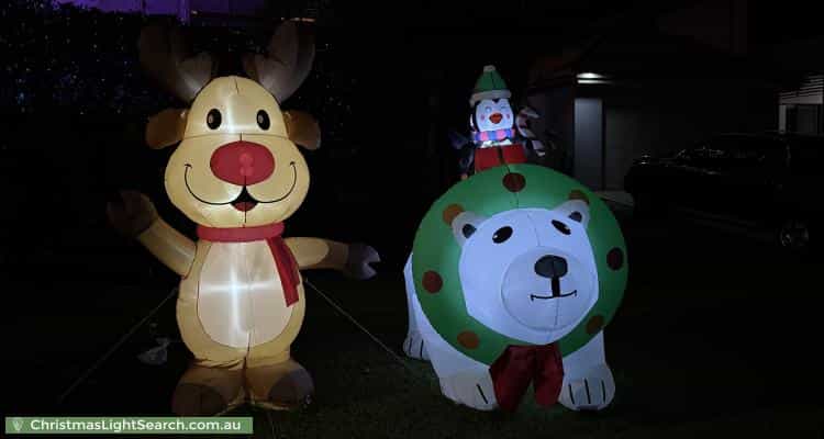 Christmas Light display at 4 Koomooloo Circle, Coomera