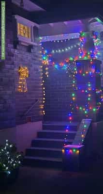Christmas Light display at 63 Boyle Street, Balgowlah