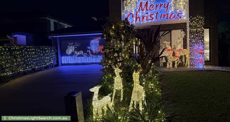 Christmas Light display at 427 Saint Vincents Road, Nudgee