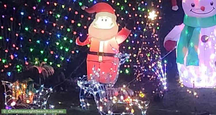 Christmas Light display at 21 McGrath Street, Waterford West