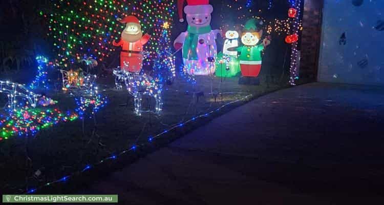Christmas Light display at 21 McGrath Street, Waterford West