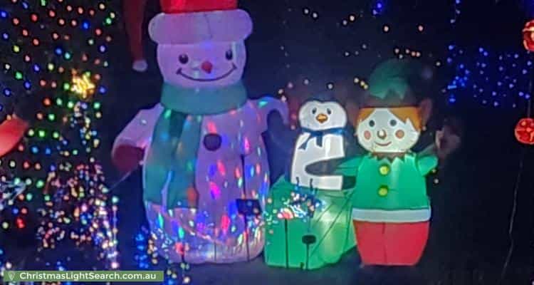 Christmas Light display at 21 McGrath Street, Waterford West