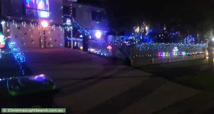 Christmas Light display at 21 McGrath Street, Waterford West