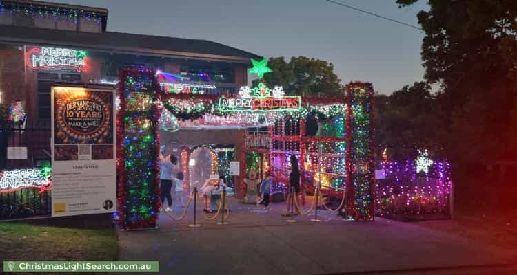 Christmas Light display at Karingal Road, Dernancourt