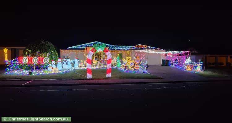 Christmas Light display at 3 Fergusson Bowl, Craigmore