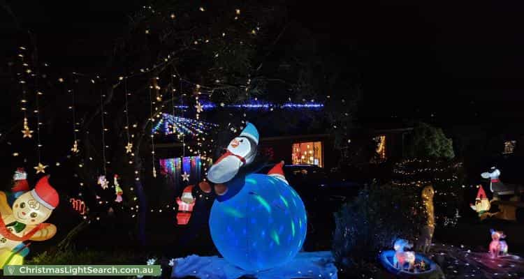 Christmas Light display at 50 Penna Road, Midway Point