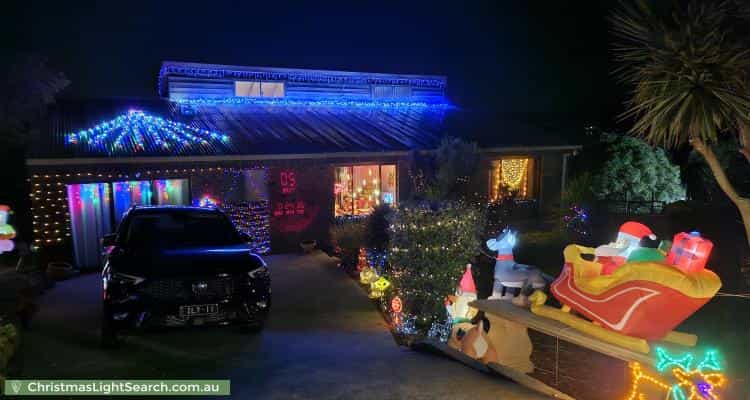 Christmas Light display at 50 Penna Road, Midway Point