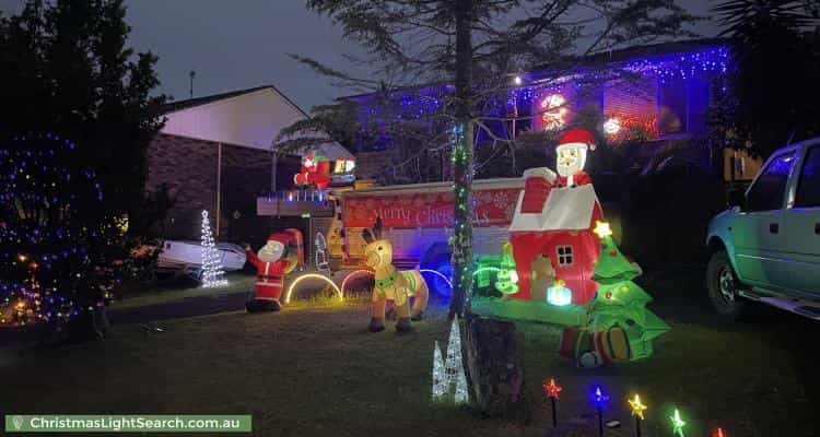 Christmas Light display at 19 Tarawal Street, Bomaderry