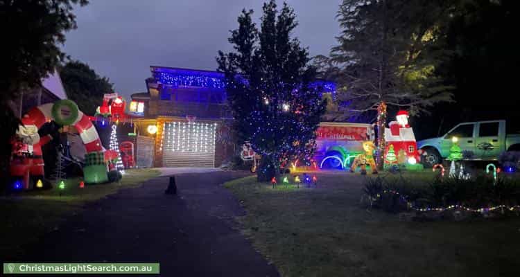 Christmas Light display at 19 Tarawal Street, Bomaderry
