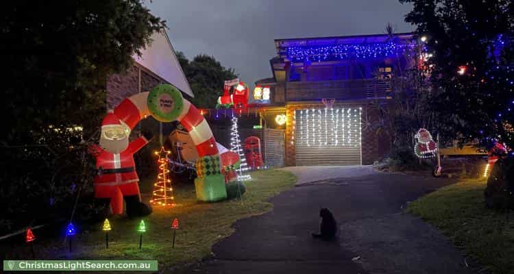 Christmas Light display at 19 Tarawal Street, Bomaderry