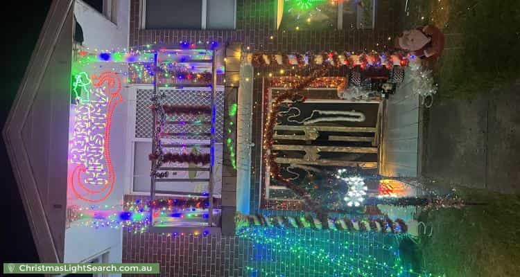Christmas Light display at 14 Darracq Drive, Keilor Downs