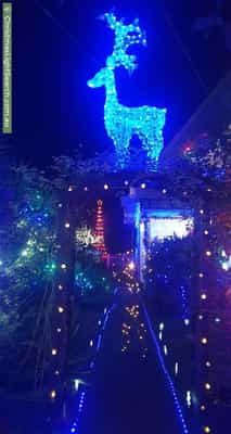 Christmas Light display at 1 Den Dulk Avenue, Altona