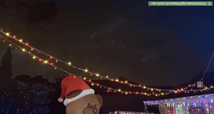 Christmas Light display at 35 Rochdale Drive, Burwood East