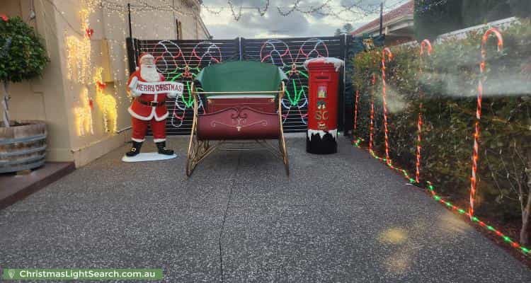 Christmas Light display at 15A Canning Street, Rosewater