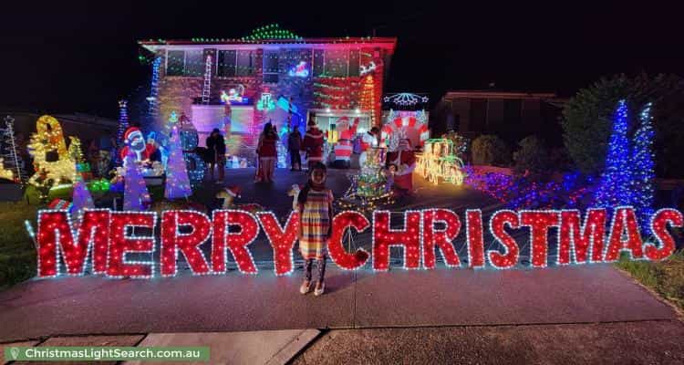 Christmas Light display at  Hull Place, Seven Hills