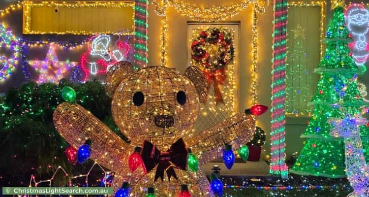 Christmas Light display at 18 Leighton Green, Derrimut