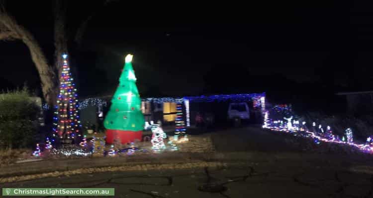 Christmas Light display at  Olsen Court, Trott Park