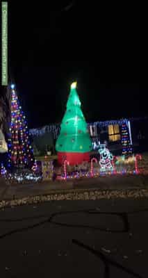 Christmas Light display at  Olsen Court, Trott Park