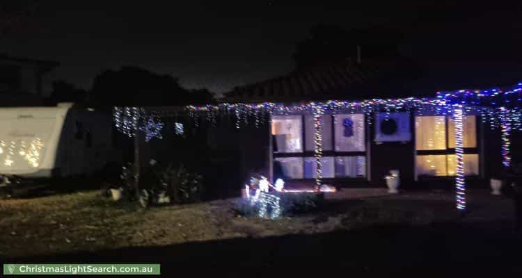 Christmas Light display at  Olsen Court, Trott Park