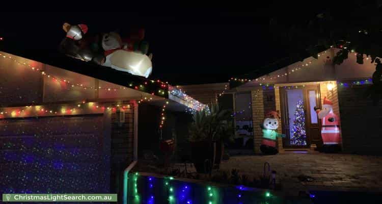 Christmas Light display at 12 Broadbeach Boulevard, Hillarys