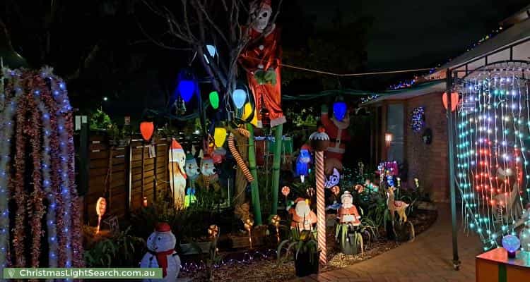 Christmas Light display at 14 Boardwalk Boulevard, Point Cook