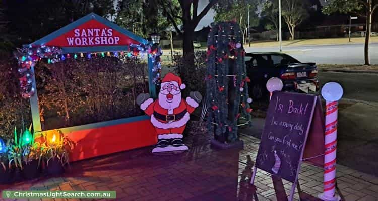 Christmas Light display at 14 Boardwalk Boulevard, Point Cook