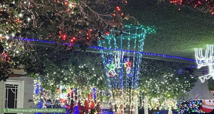 Christmas Light display at  Madrers Avenue, Kogarah