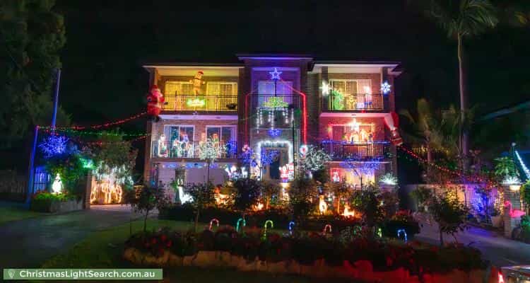 Christmas Light display at 10 Thorn Street, Pennant Hills