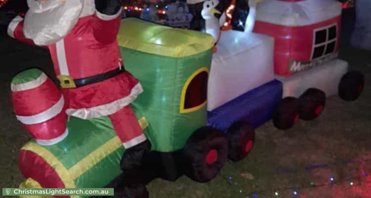 Christmas Light display at 5 Robyn Street, Blacktown