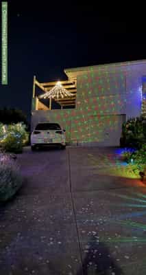 Christmas Light display at 51 Hui-Hui Drive, Happy Valley