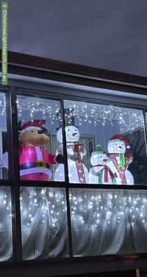 Christmas Light display at 85 Robert Street, Labrador