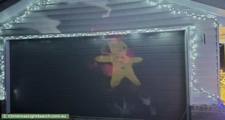 Christmas Light display at 93 Reif Street, Flinders View