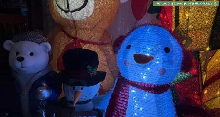 Christmas Light display at 59 Ridge Road, Murray Bridge