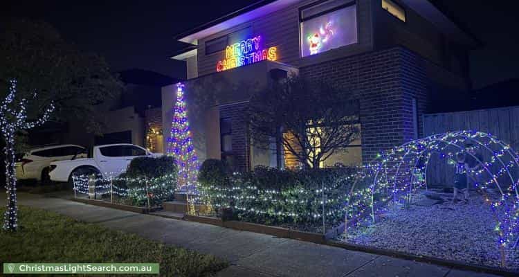 Christmas Light display at 4 Garrard Crescent, Clyde