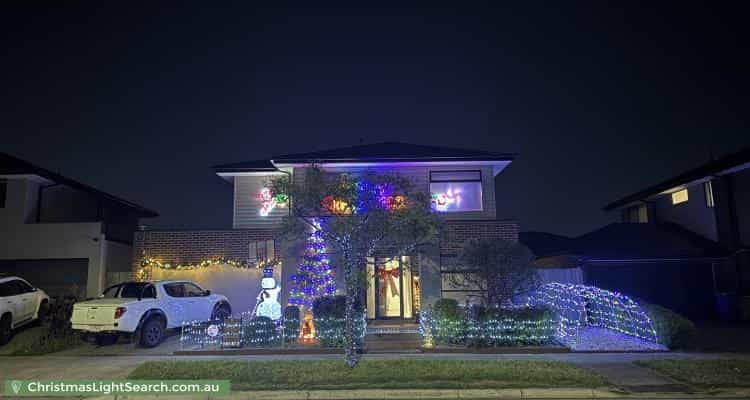 Christmas Light display at 4 Garrard Crescent, Clyde