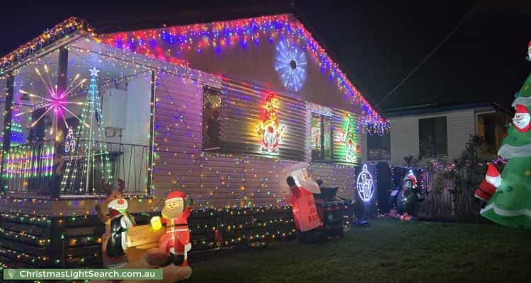 Christmas Light display at 7 Lavaine Street, Bracken Ridge