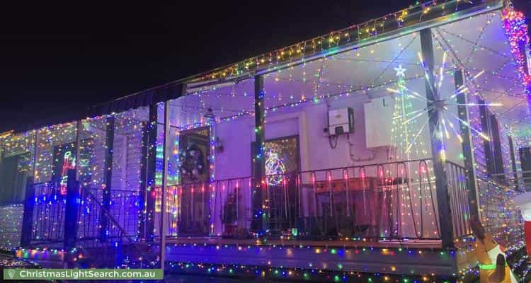 Christmas Light display at 7 Lavaine Street, Bracken Ridge