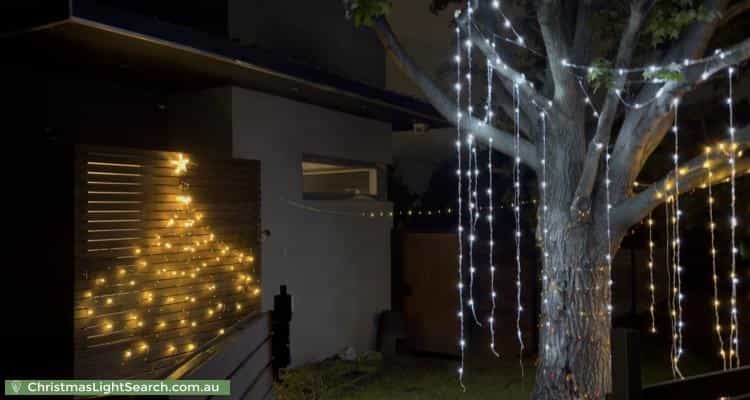 Christmas Light display at 2 Melinga Crescent, Chadstone