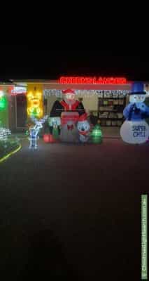 Christmas Light display at 3 Isabella Court, Heritage Park