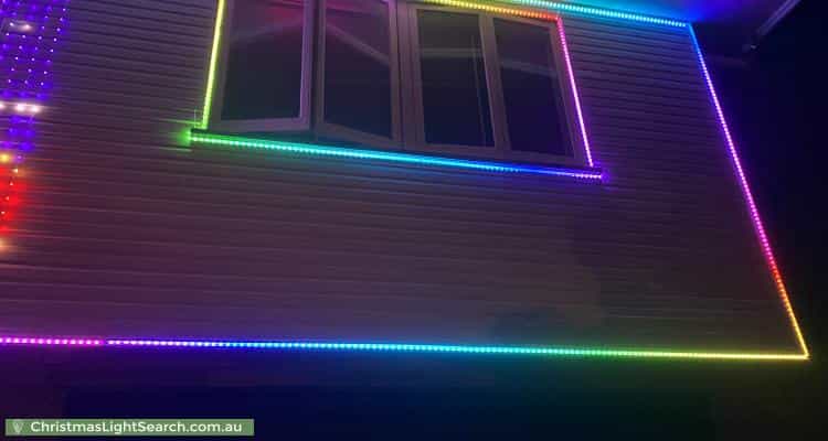 Christmas Light display at 191 Mortimer Road, Acacia Ridge