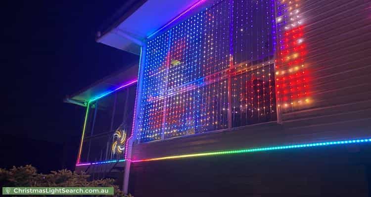 Christmas Light display at 191 Mortimer Road, Acacia Ridge