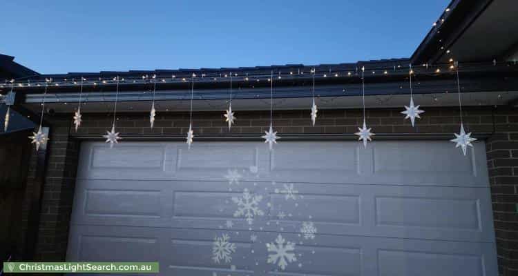 Christmas Light display at 18 Cumberland Drive, Mickleham