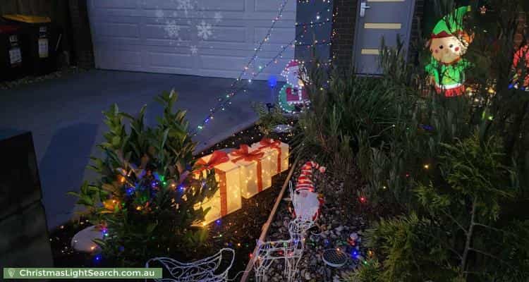 Christmas Light display at 18 Cumberland Drive, Mickleham