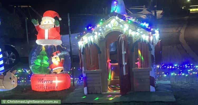 Christmas Light display at 64 Grand Paradiso Parade, Merriwa